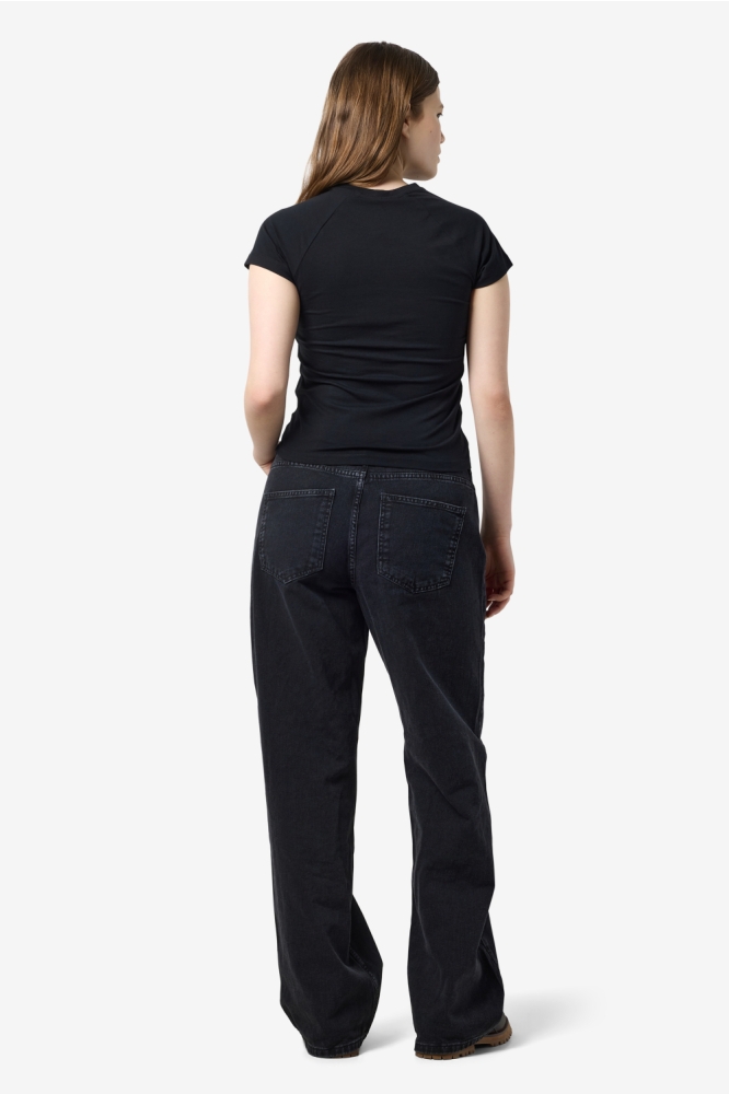 NMKATINKA S/S RAGLAN TOP FWD JRS NO 27028796 Black